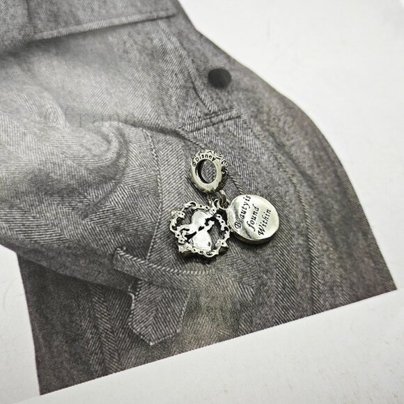 Pandora Beauty and the Beast Dancing Dangle Charm - Picture 4 of 4